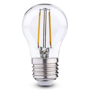 Duralamp Tecno Vintage LED Sphere Bulb E27 2W 2700K Transparent