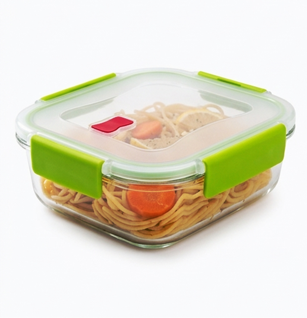 Recipiente hermético para alimentos de 1040ml com tampa de fecho-AYD233-104