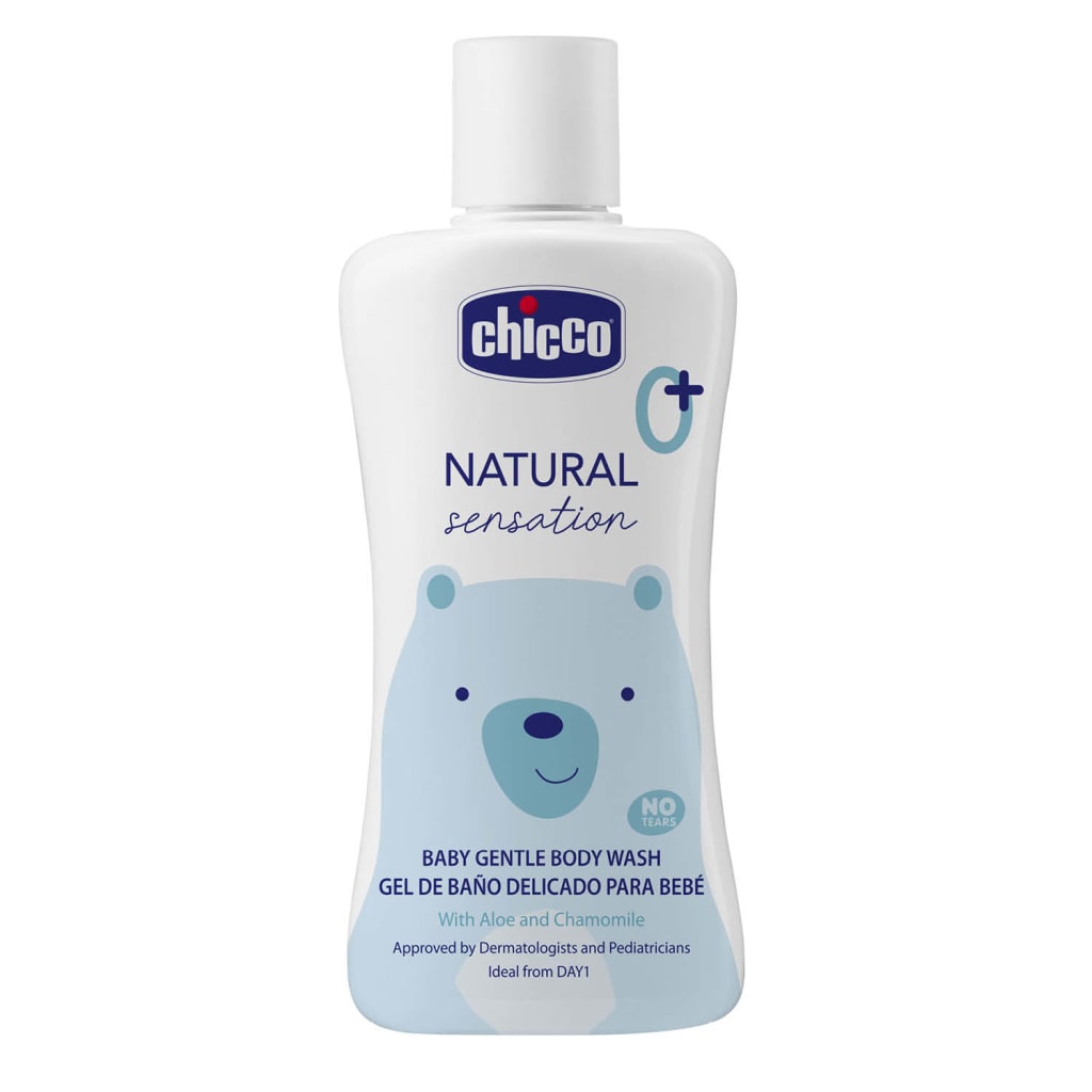 Chicco Gentle Body Wash No Tears Formula 200ml