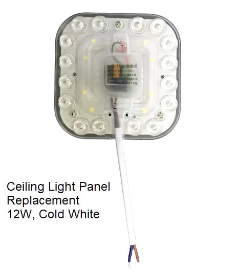 Ceiling Light LED Retrofit Panel Board 12W Cold White Magnetic