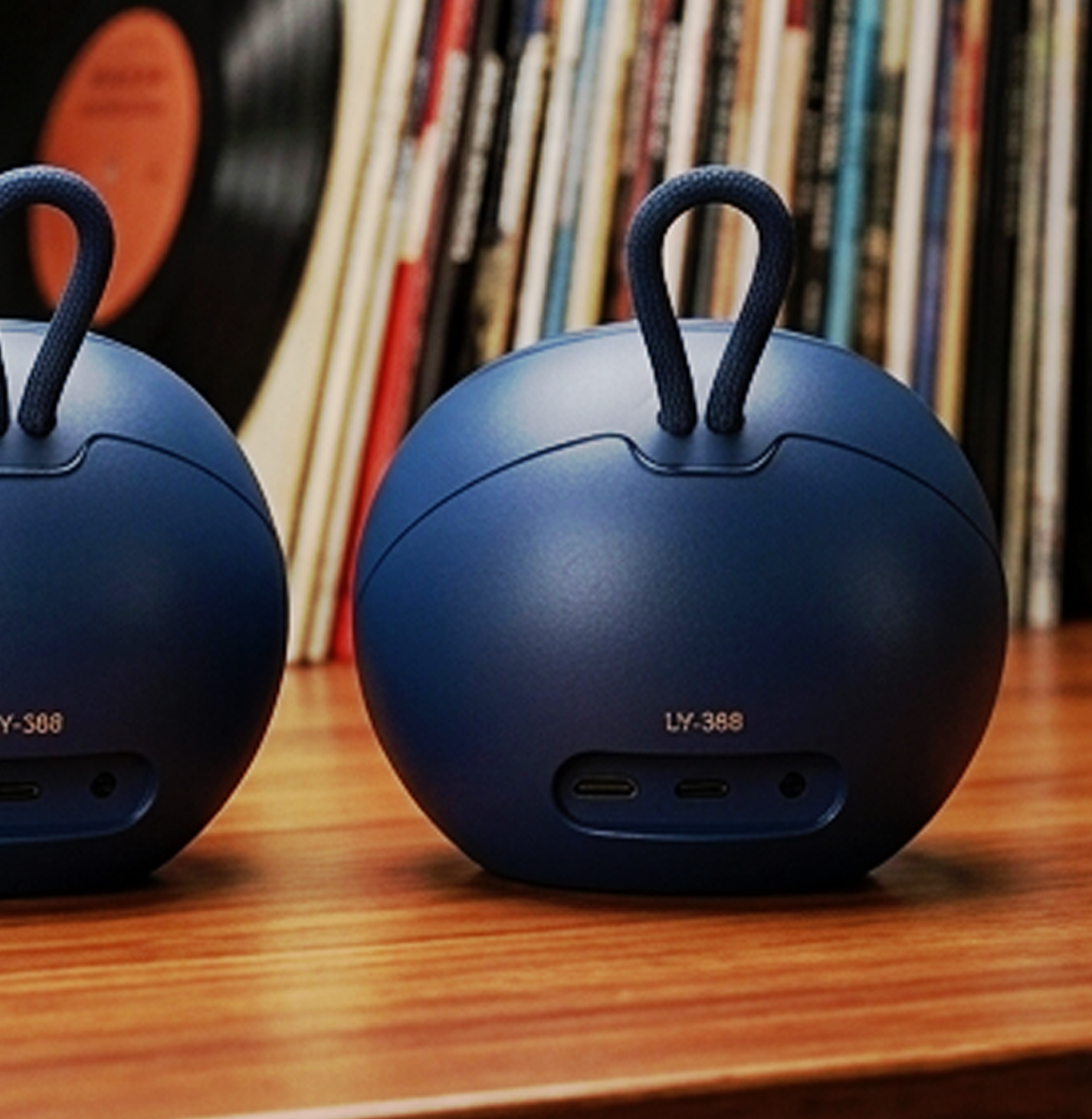 Coluna Bluetooth Portátil True Wireless KLGO LY-388 – Áudio Compacto para Exterior com Graves Profundos (AYC336-19)