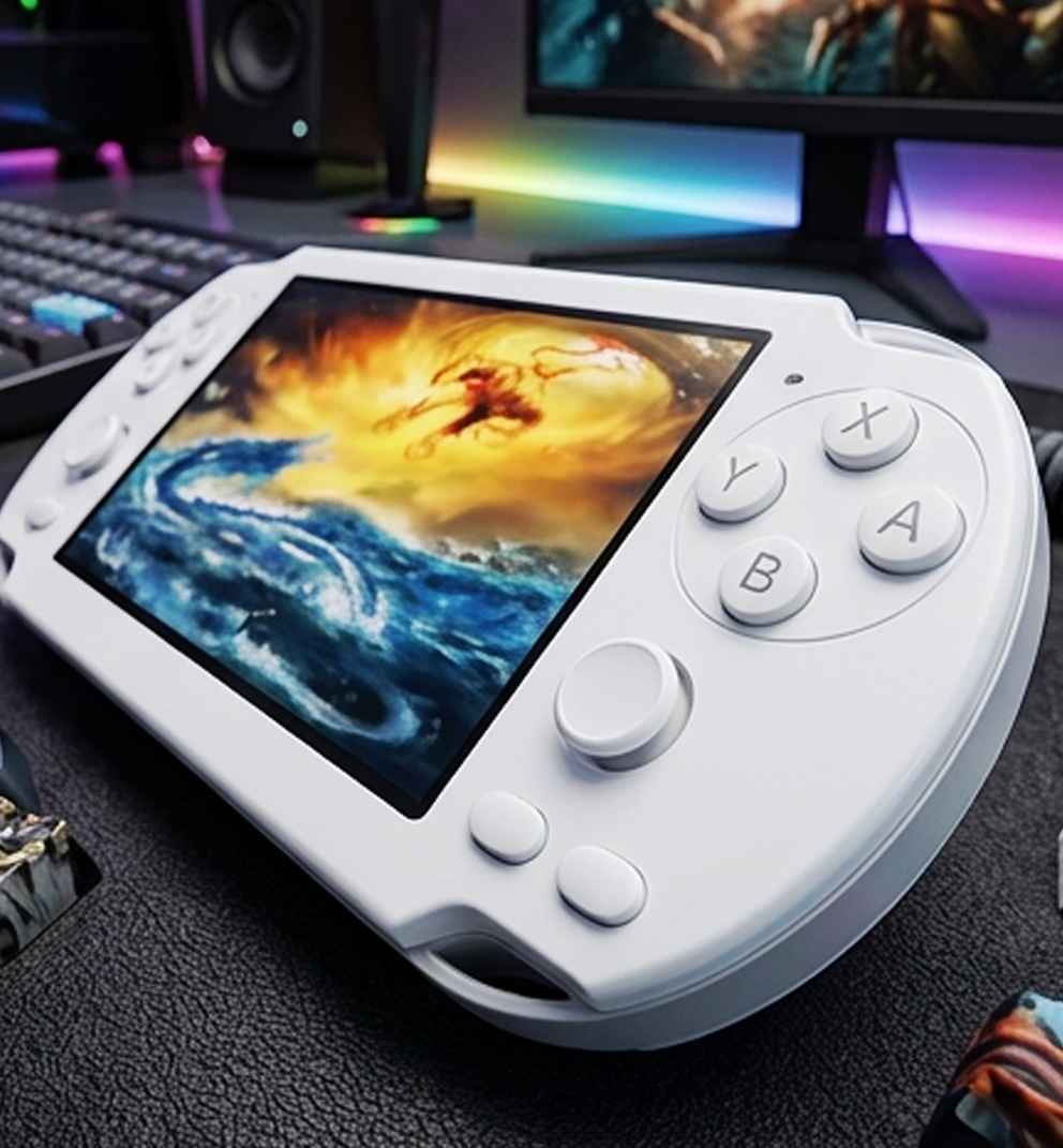 Consola de Jogos Portátil de 5,1 Polegadas – Sistema de Entretenimento Multi-Jogos (AYC336-38)