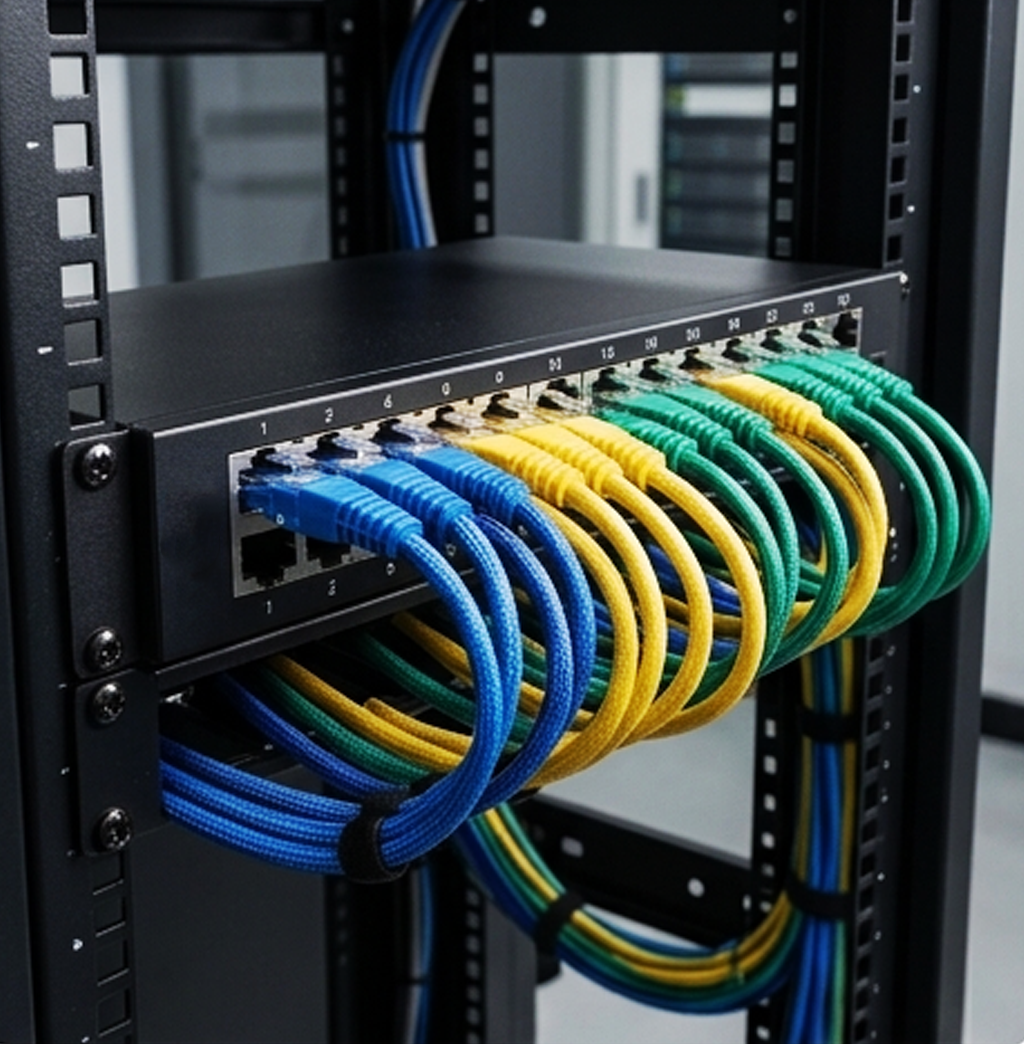 Switch Fast Ethernet ALFA de 24 Portas – Hub de Rede Metálico 10/100 Mbps (IT0003)