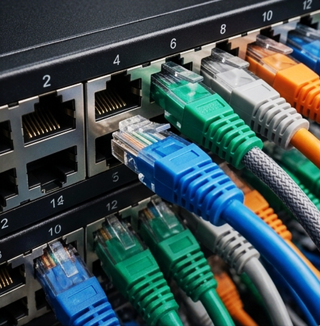 Switch Fast Ethernet ALFA de 24 Portas – Hub de Rede Metálico 10/100 Mbps (IT0003)