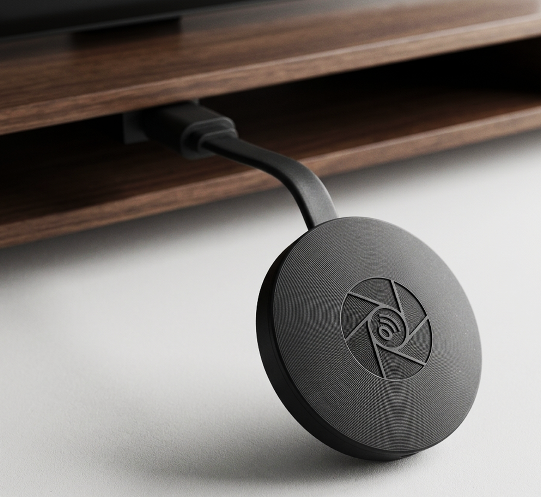 Dispositivo de Transmissão 4K Smart Chromecast – Adaptador de Mídia de TV HDMI Sem Fio (IT0153)
