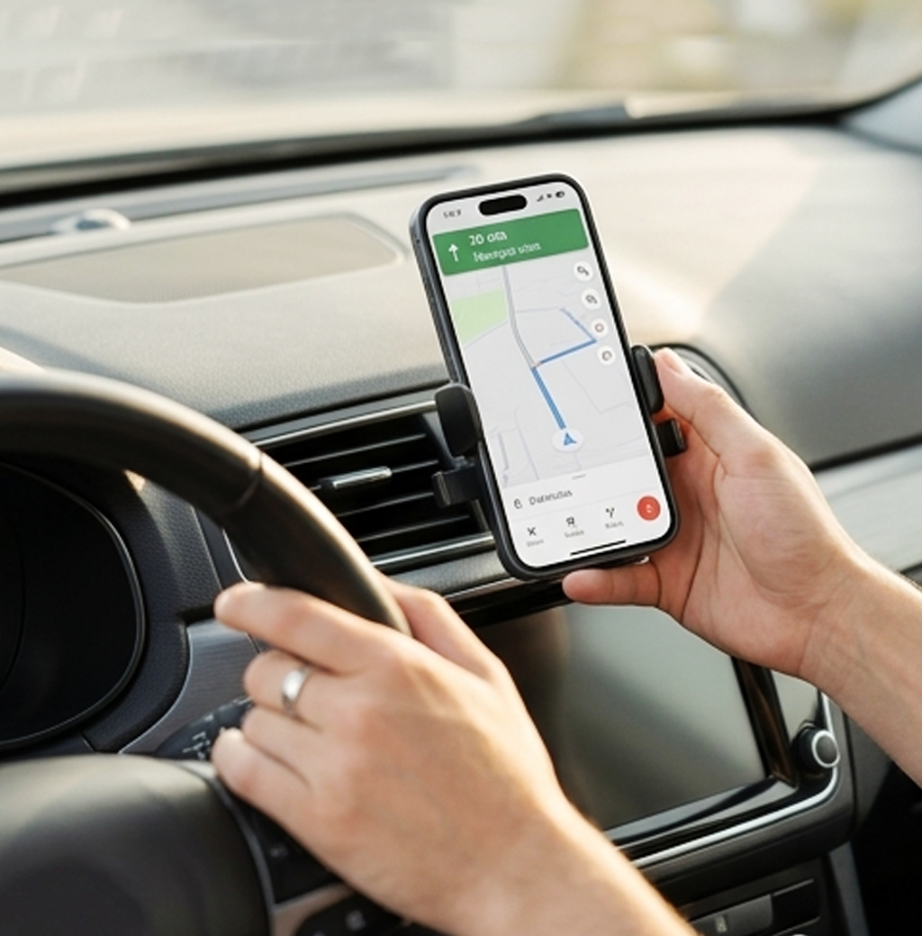 Suporte de Telemóvel 360° Ajustável para Carro – Suporte Universal para Painel e Saída de Ar (Modelo CZ05) (AYD253-39)
