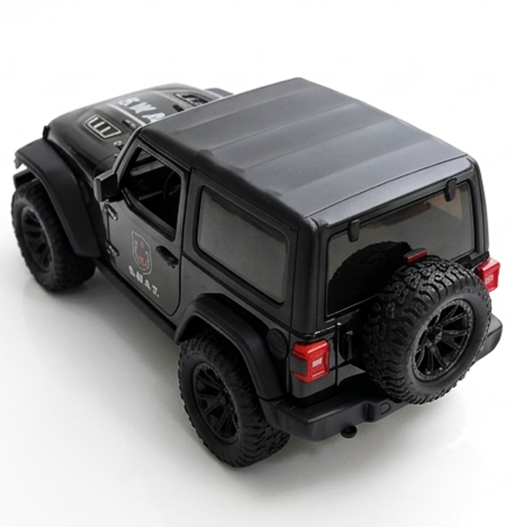 Carro de Brinquedo SWAT Off-Road para Crianças – Modelo SUV Tático Preto (AYC315-22)