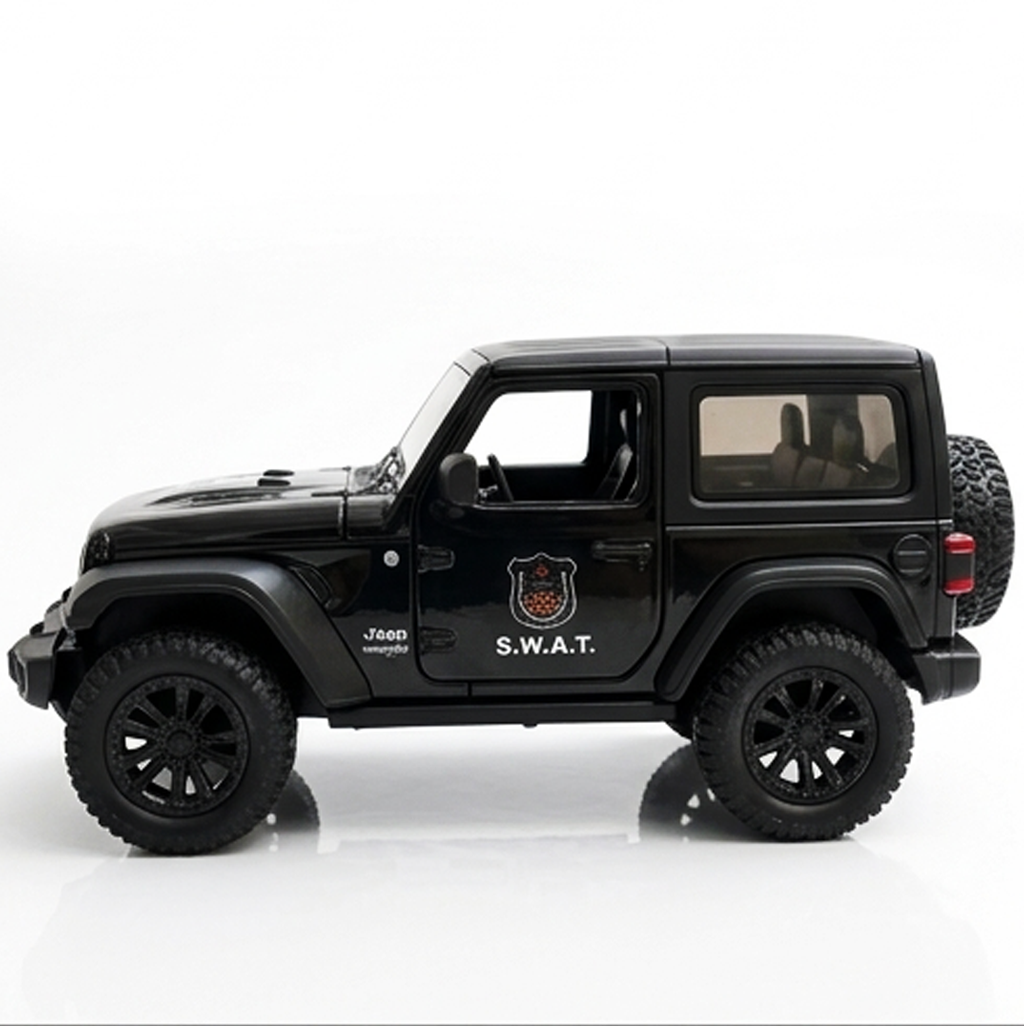 Carro de Brinquedo SWAT Off-Road para Crianças – Modelo SUV Tático Preto (AYC315-22)