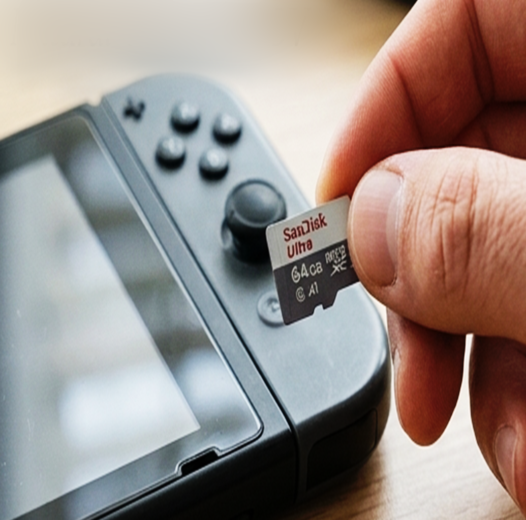 Cartão SanDisk Ultra microSDXC 64 GB UHS-I com Adaptador (A1, Até 100 MB/s) (MEM0006)