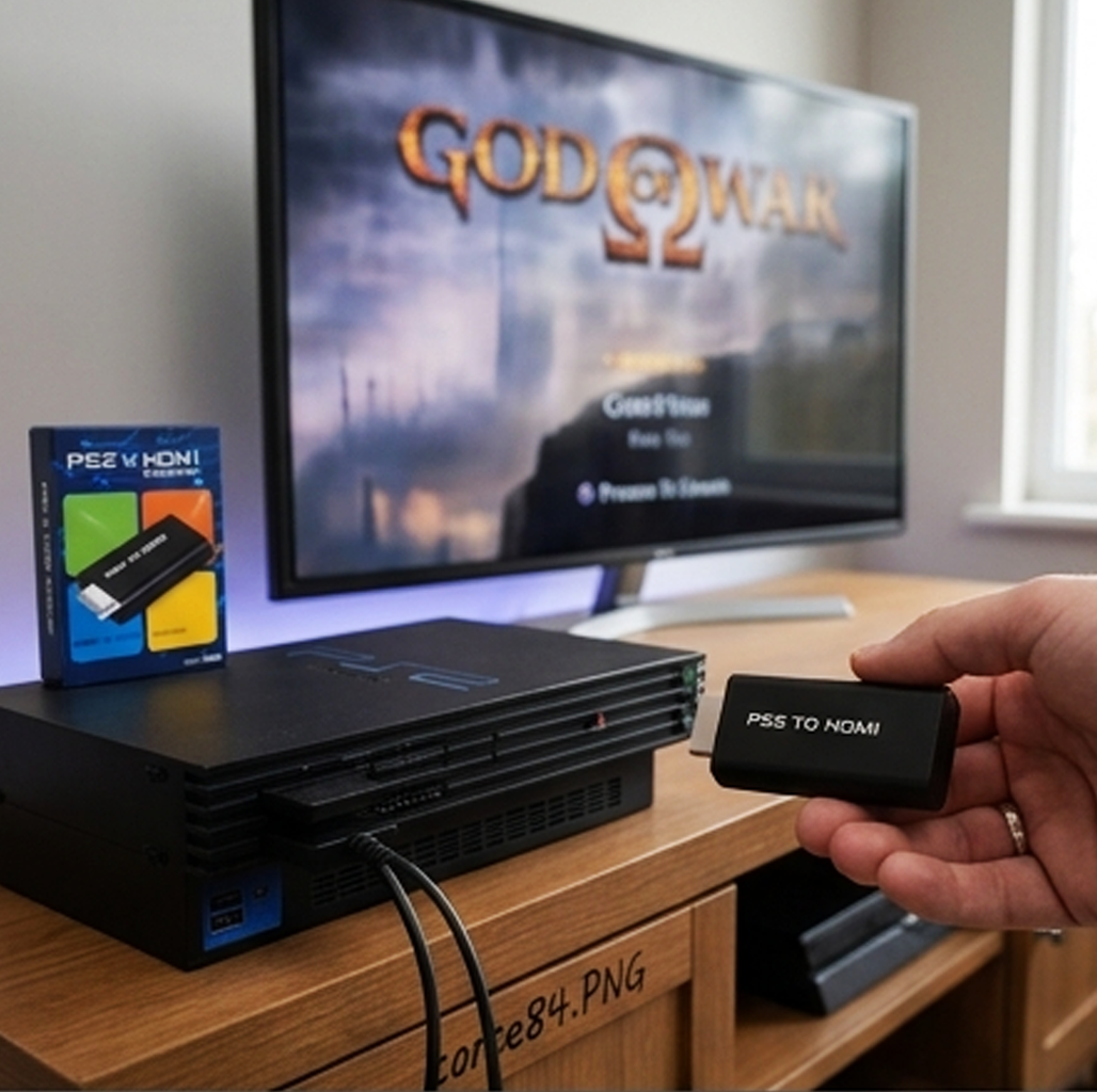 Conversor/Adaptador PS2 para HDMI (Modelo G300) (IT0020)