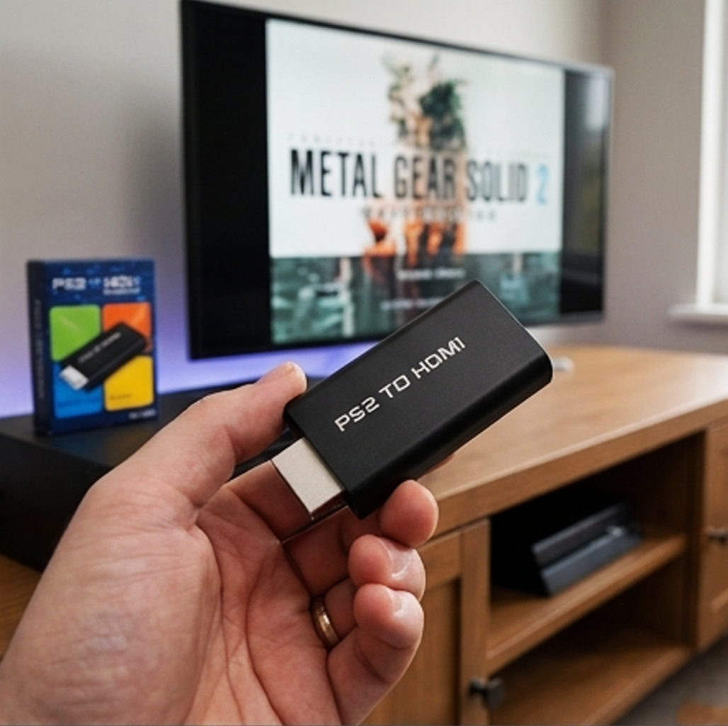 Conversor/Adaptador PS2 para HDMI (Modelo G300) (IT0020)
