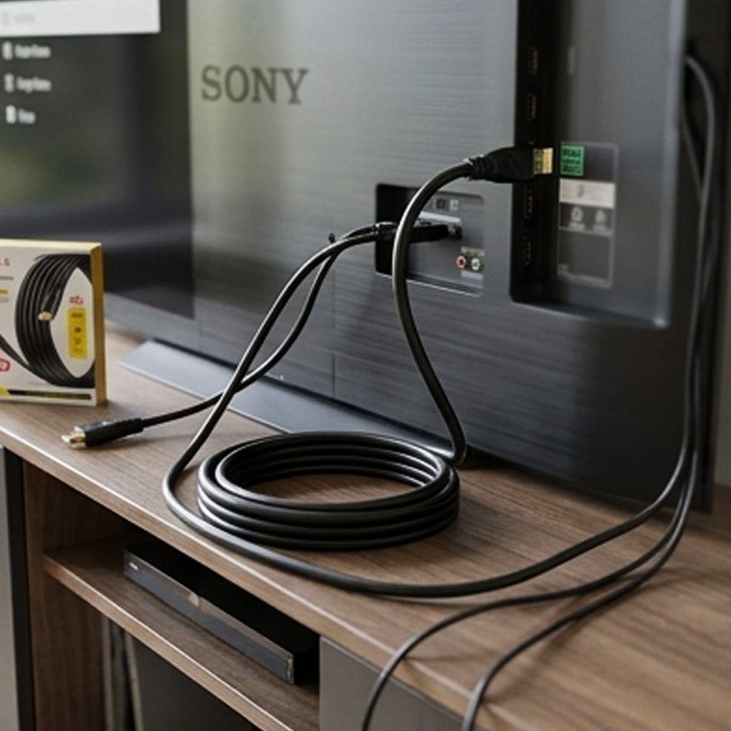 Cabo HDMI Digital HDTV 2.0 4K Ultra HD (S-204) – Transmissão de Vídeo e Áudio de Alta Velocidade (AYC336-27)