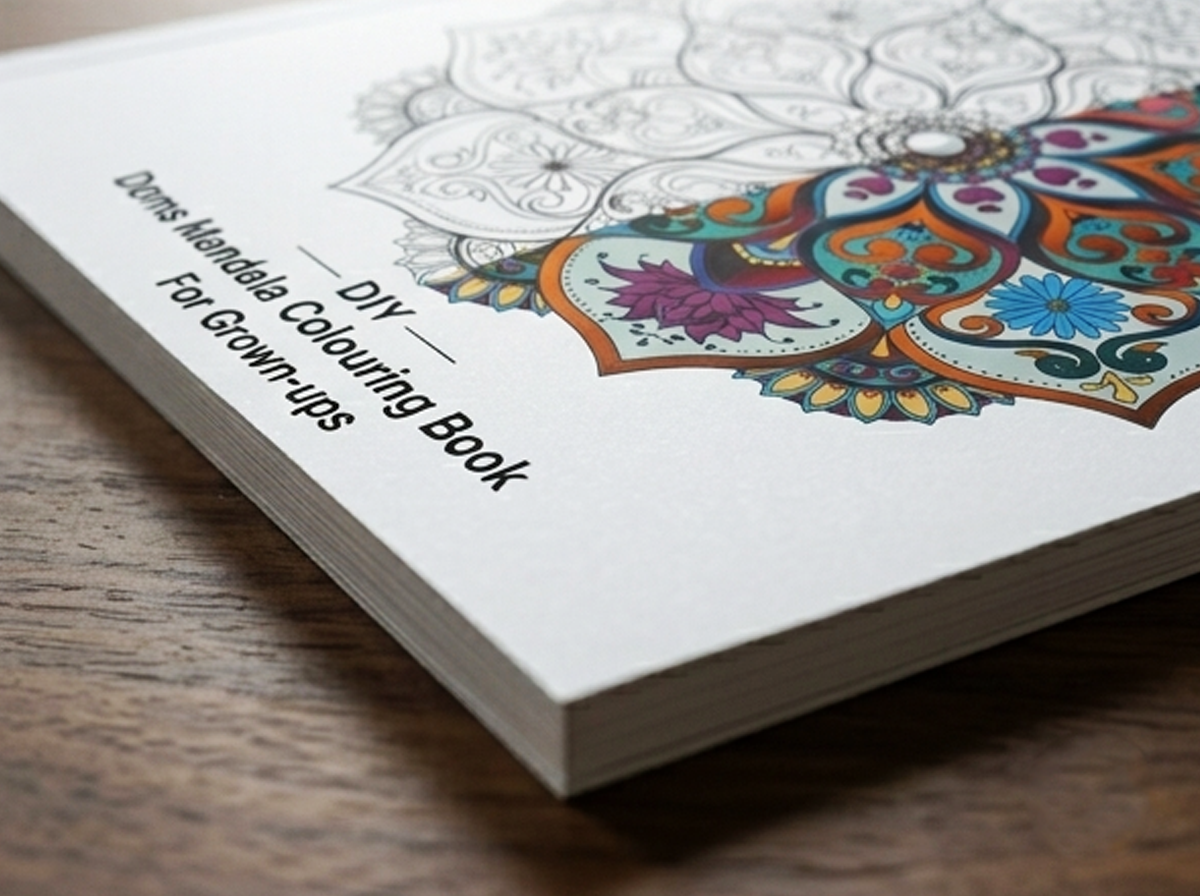 Doms Mandala Colouring Book 8900 Intricate Pattern Art Activity Book