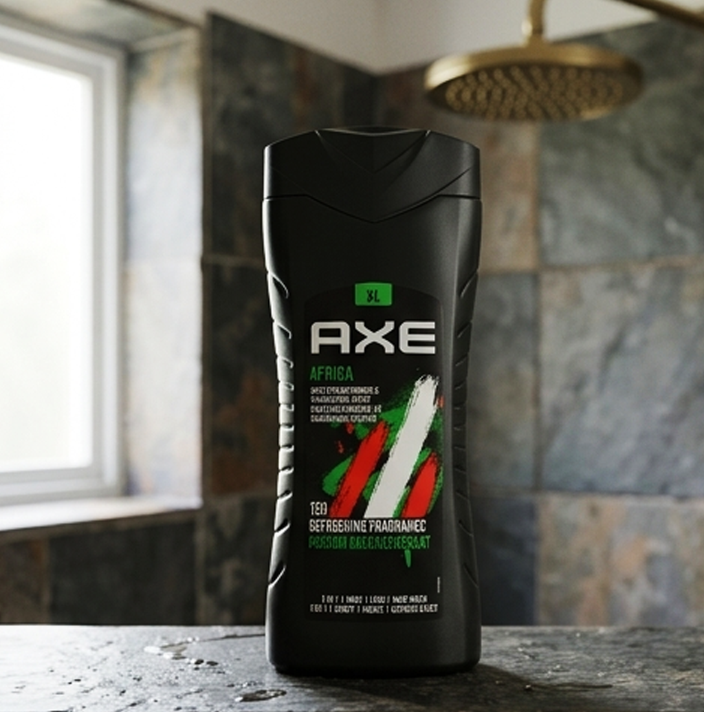 Gel de Banho Masculino Axe Africa com Fragrância Refrescante 400 ml