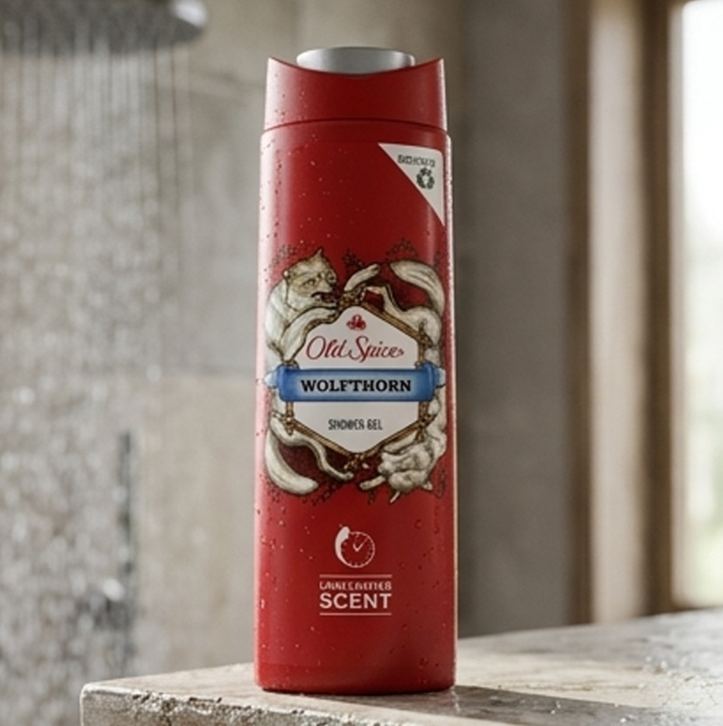 Gel de Banho Old Spice Wolfthorn 400ml