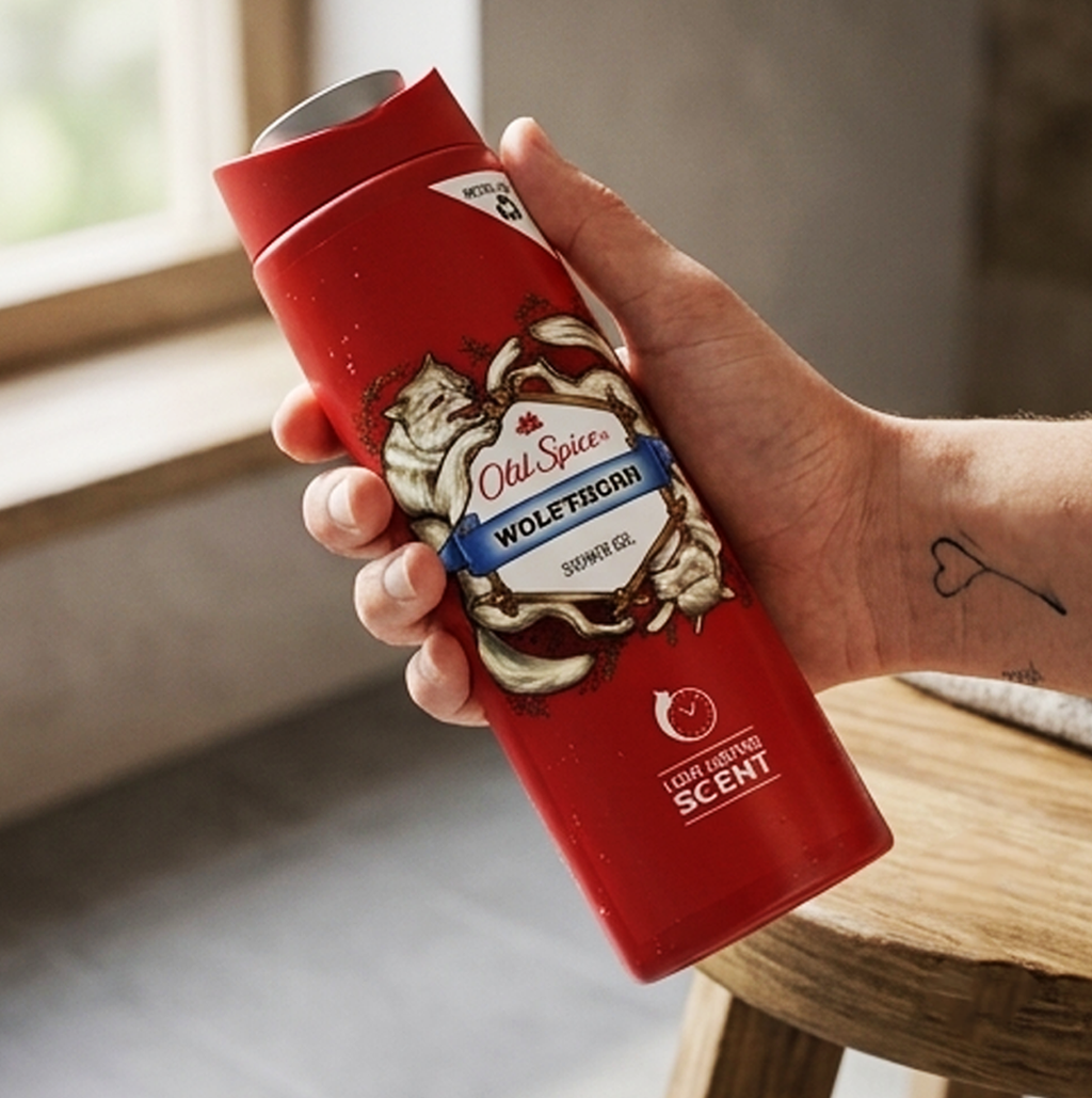 Gel de Banho Old Spice Wolfthorn 400ml