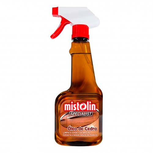 Mistolin Cedar Oil Wood Polish for Furniture and Cabinets 360ml