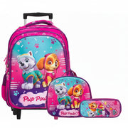 Conjunto Escolar Completo 3 em 1 (Mochila, Lancheira e Estojo): Conforto e Estilo para os Pequenos - (AYD61-1)