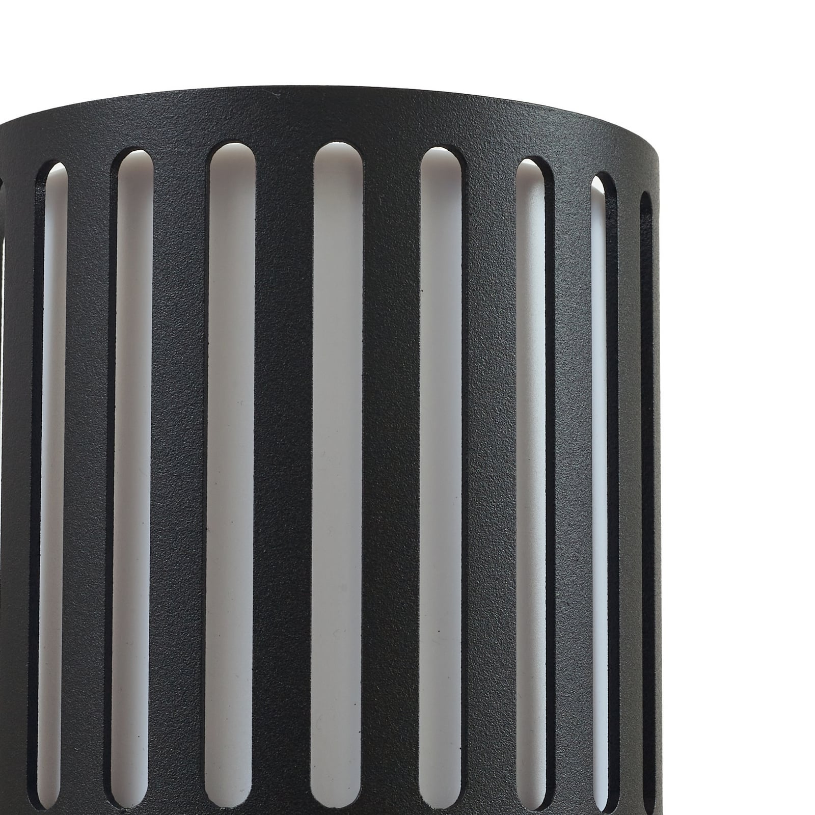 Lindby Lurinda 2-Light Outdoor Wall Lamp Black 10cm
