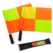 LCQPTW 2-Piece Football Linesman Flags Referee Signal Set