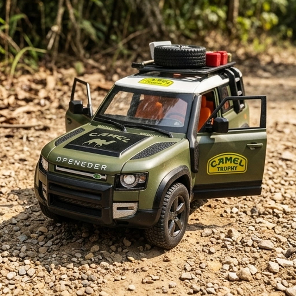Jipe de Brinquedo Infantil Off-Road – Modelo Colecionável Estilo Defender (AYC169-17)