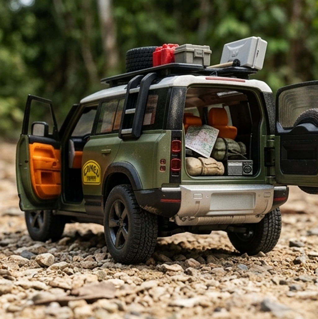 Jipe de Brinquedo Infantil Off-Road – Modelo Colecionável Estilo Defender (AYC169-17)