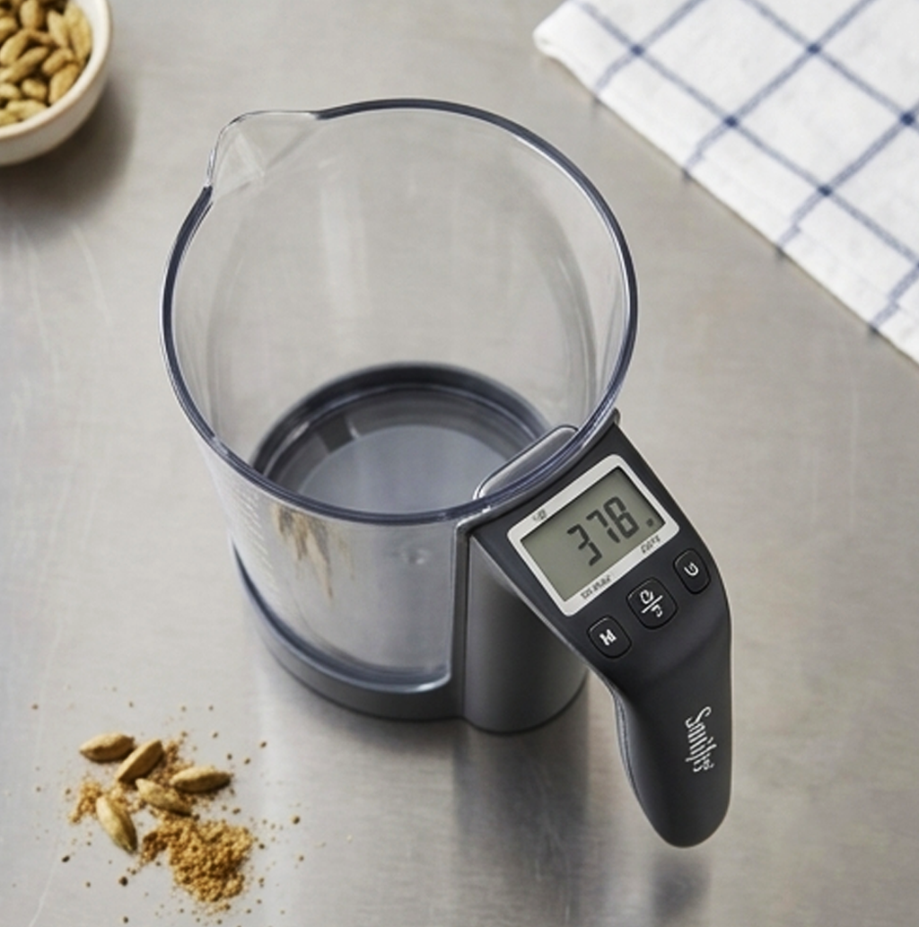 Balança de Cozinha Digital Sonifer SF-1930 – Balança de Alimentos e Copo Medidor 2 em 1 de 5 kg