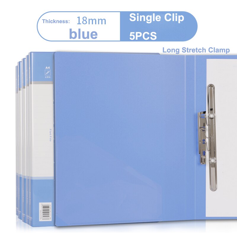 RDWWQHU Plastic Punchless Clamp Binder Letter Size Report Cover