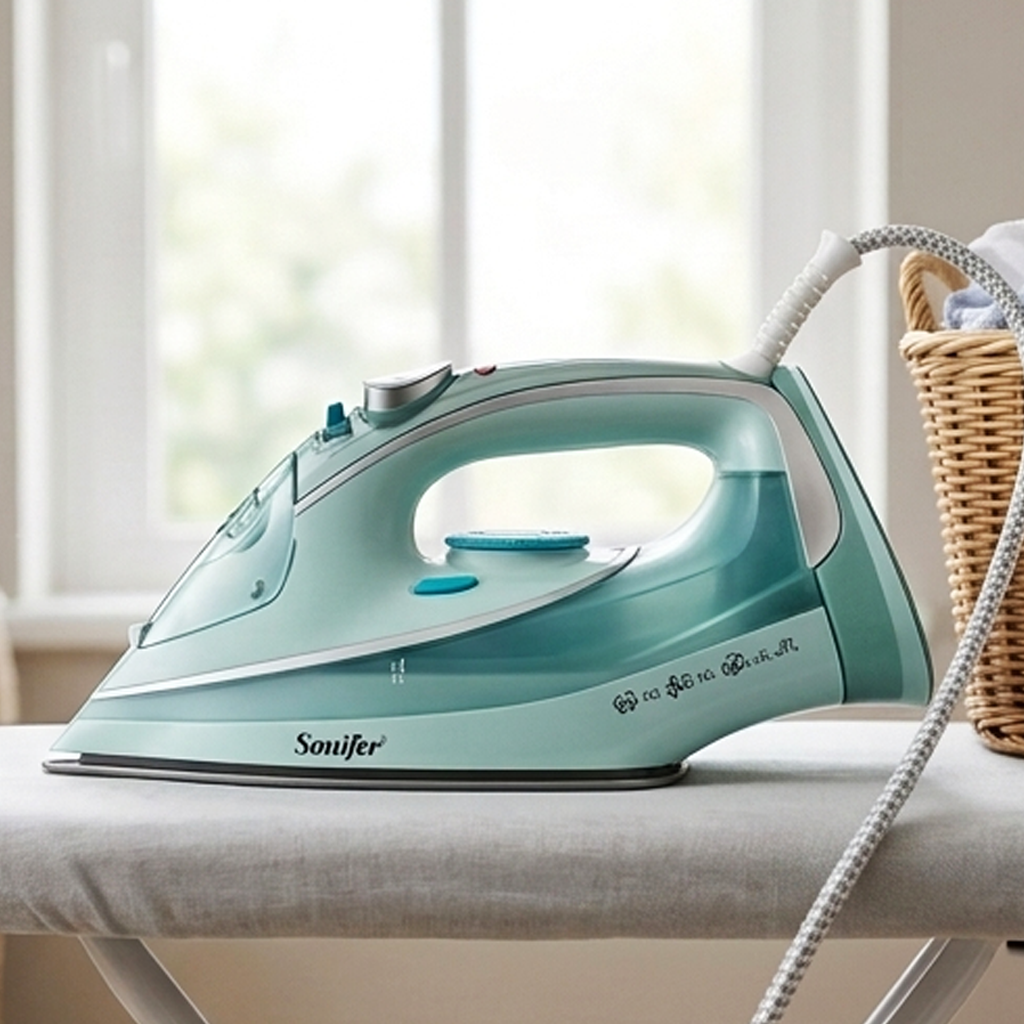 Ferro a Vapor Profissional Sonifer SF-9094 Potente 2400W com Desligamento Automático para Roupa