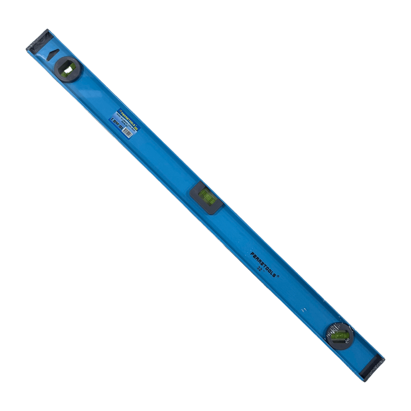 Ferretools Magnetic Aluminum Level 32-Inch (80cm) Blue
