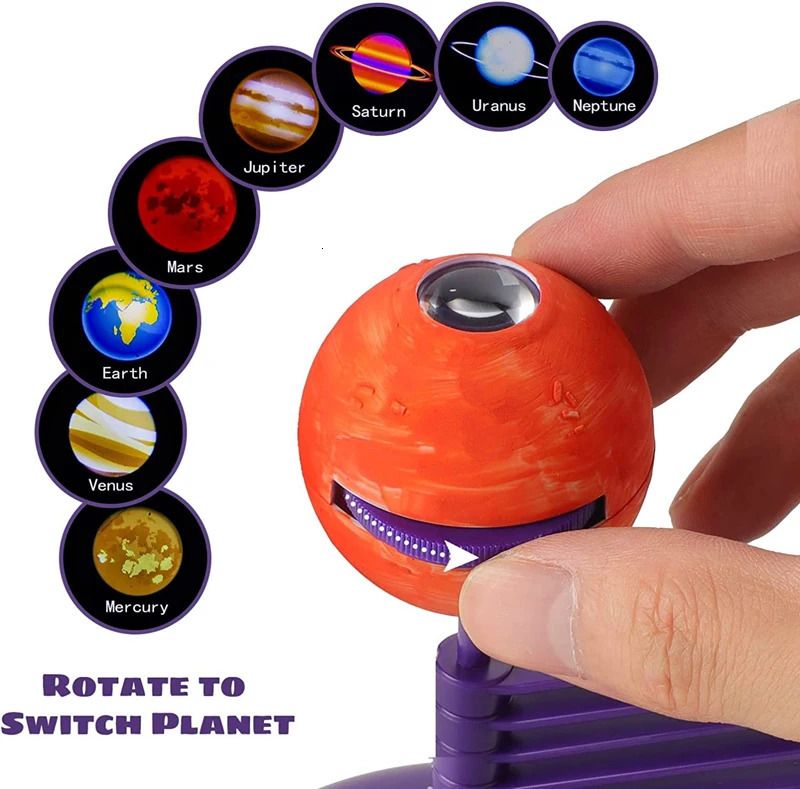 Solar System Projector STEM Science Model with Foam Planets