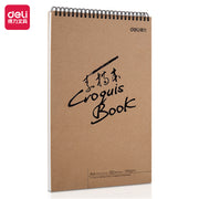 Deli 73634 Sketch Book A4 Professional Drawing Paper Pad