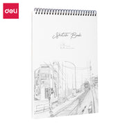 Deli 73627 A4 Sketch Book for Artists and Students