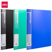 Deli E5001 Office Display Book A4 10 Pages Assorted Colors