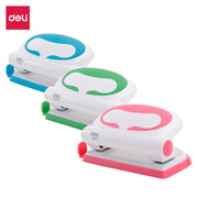 Deli E0112 10-Sheet Desktop Hole Punch 80mm 6mm