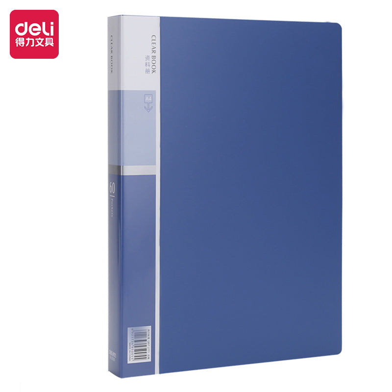 Deli E5001 Office Display Book A4 10 Pages Assorted Colors