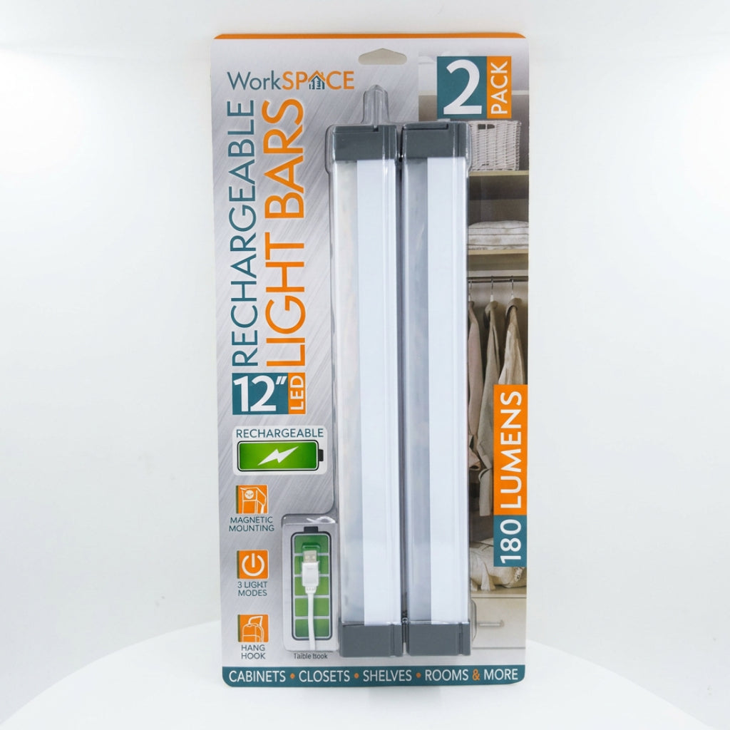 Rechargeable Tube Light 12" 2 Modes