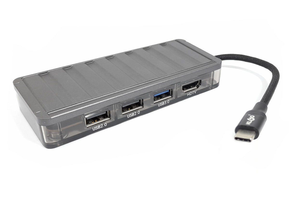 KLGO 7-in-1 Type-C USB Hub HB-1