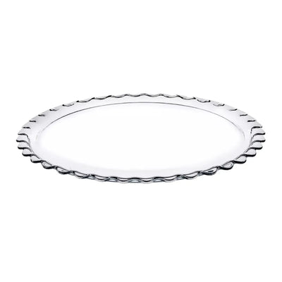 Prato de Bolo em Vidro Pasabahçe 37cm