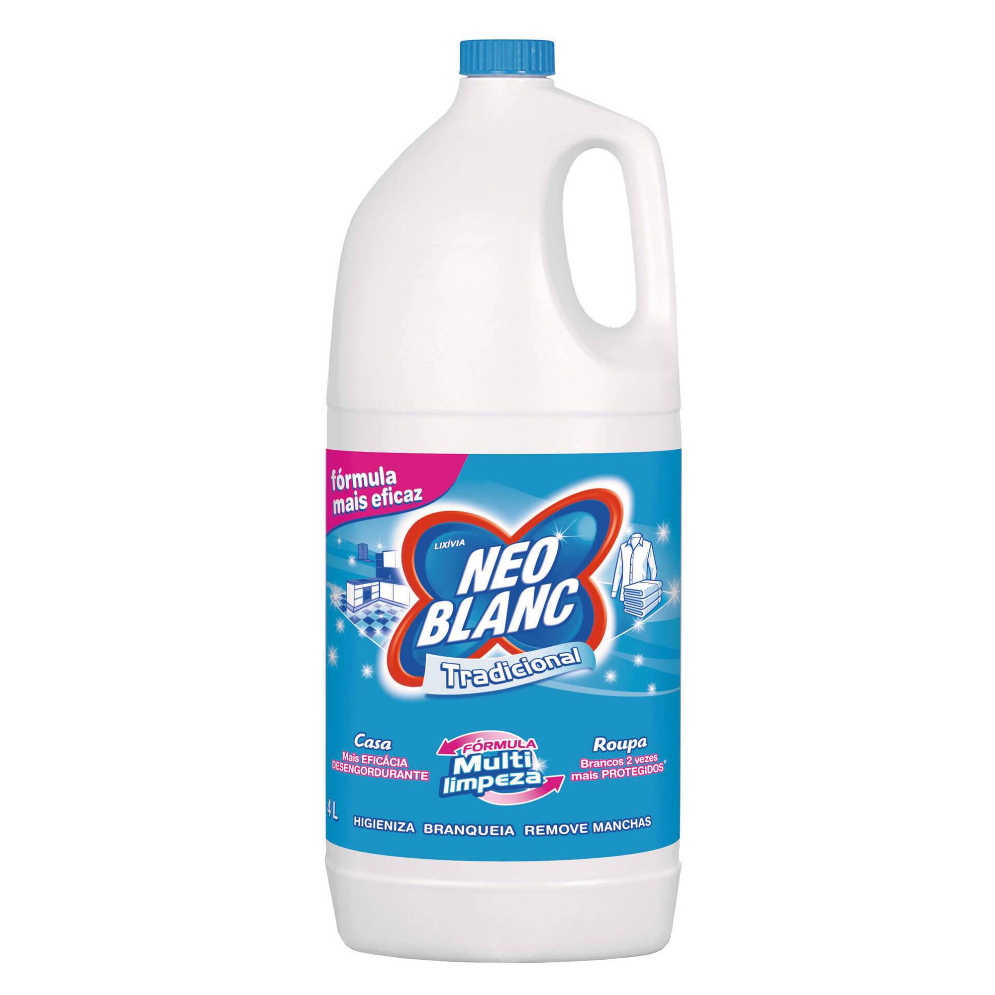 Neoblanc Tradicional Concentrated Household Bleach Solution 4L Bottle