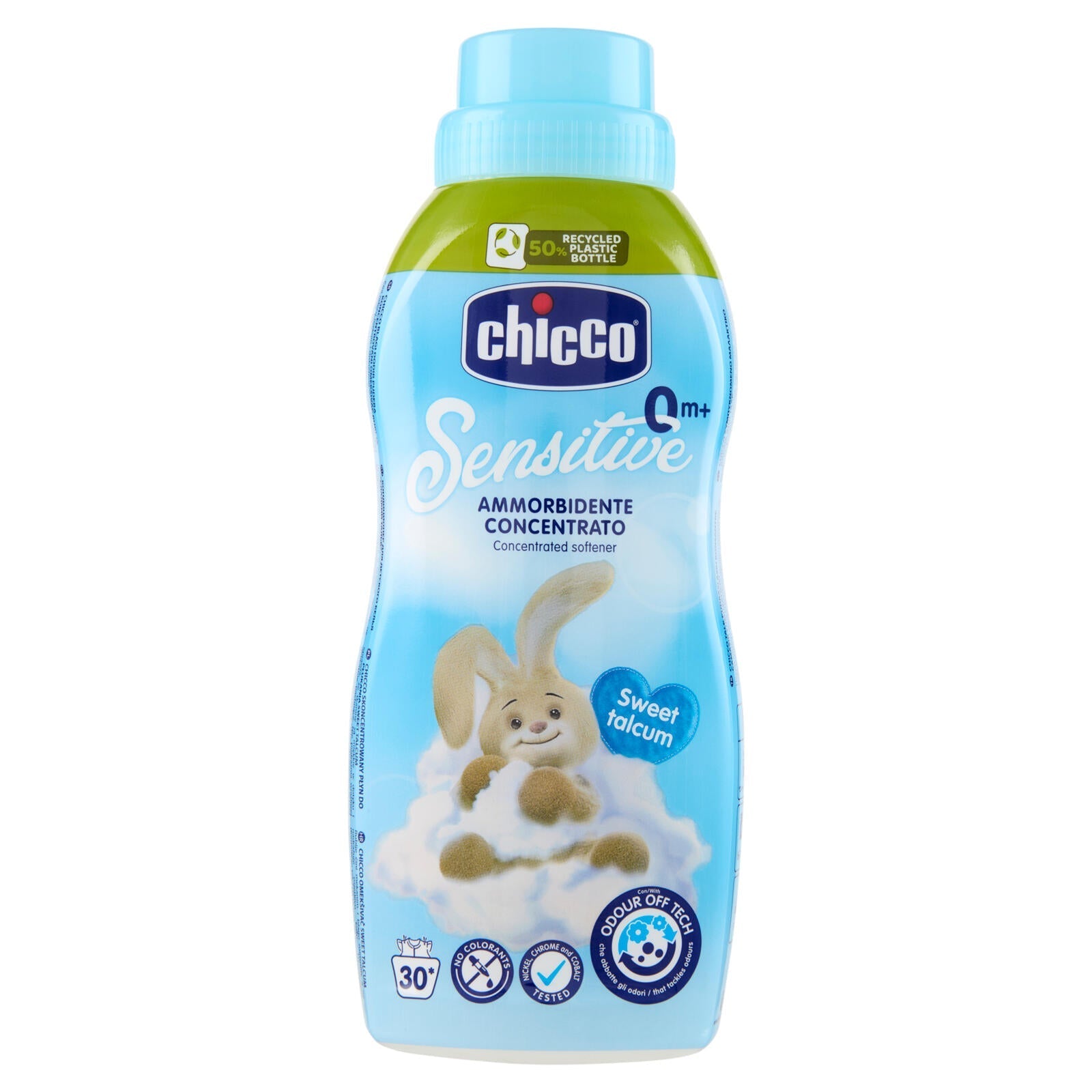 Chicco Sensitive Concentrated Fabric Softener Sweet Talcum 750ml