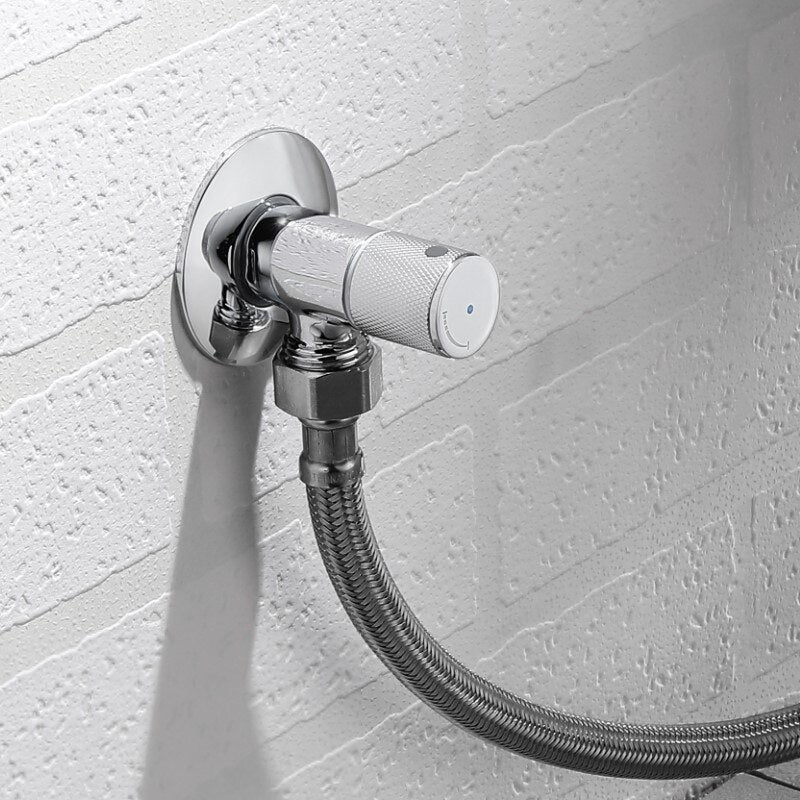 Nomona G1/2 Brass Toilet Angle Valve with Backflow Prevention