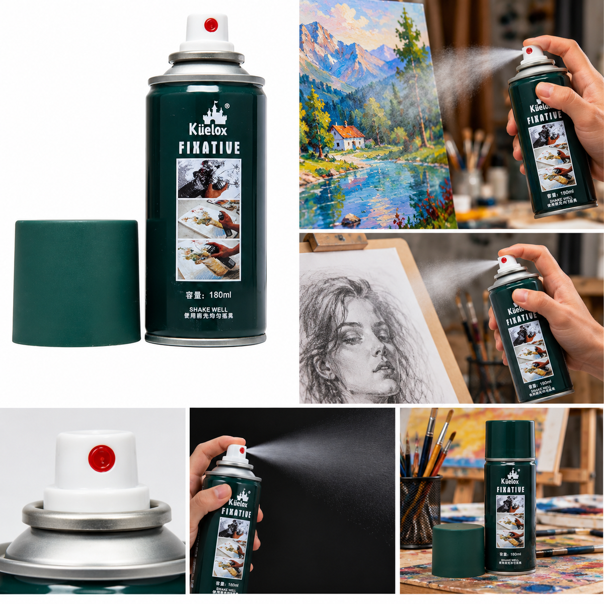Kuelox Fixative 180ml - (AYC154-107)