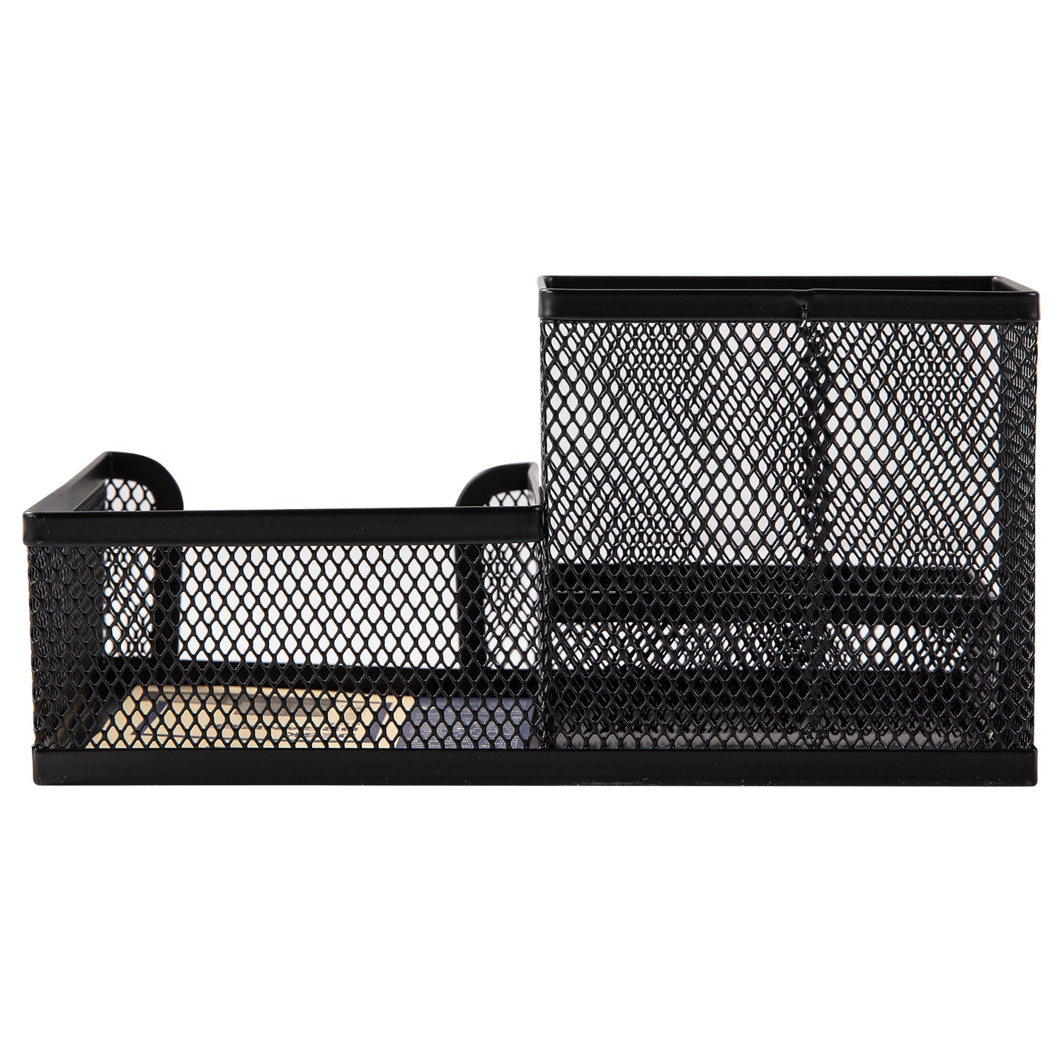 Deli E9175 Desk Organizer Mesh Stationery Storage Black
