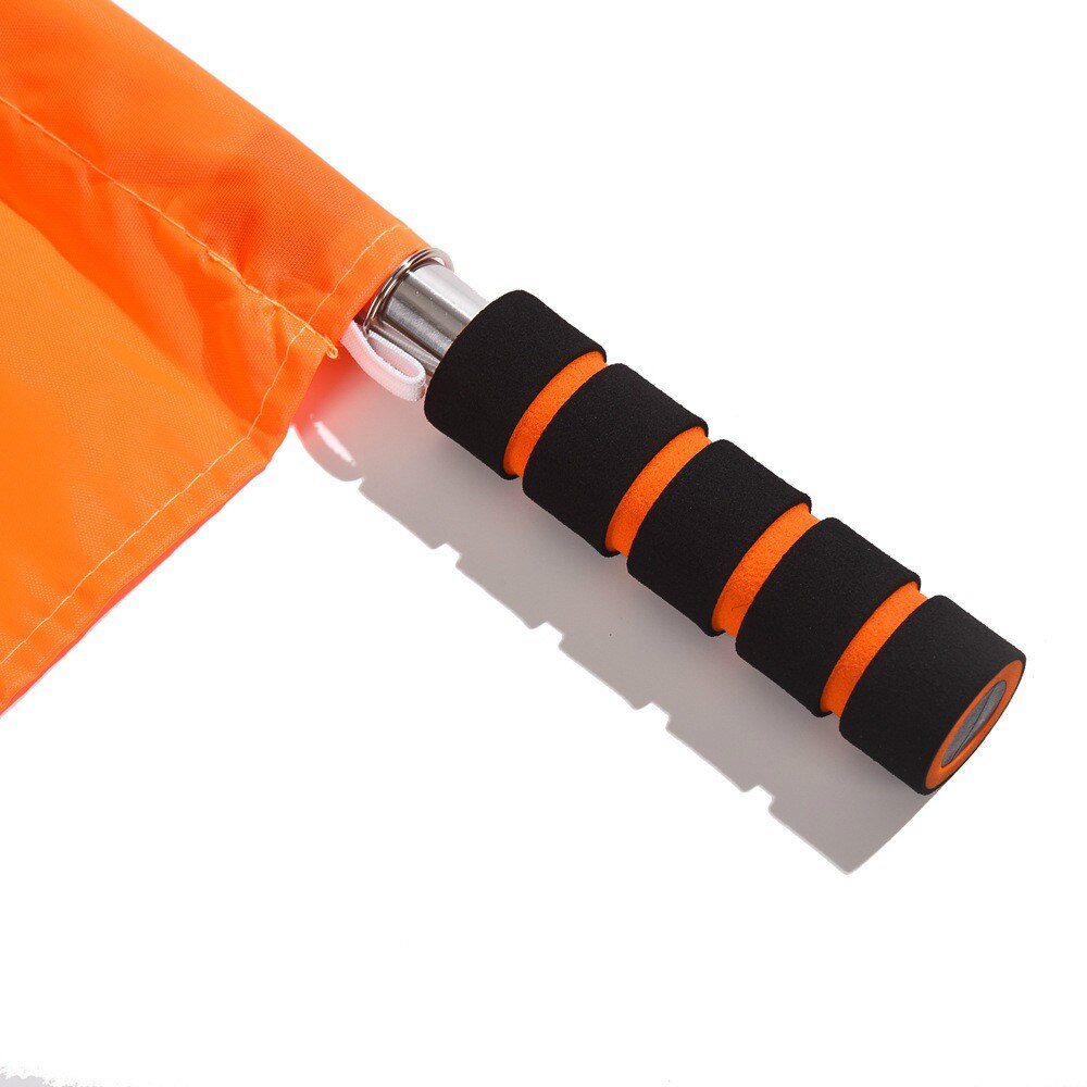 LCQPTW 2-Piece Football Linesman Flags Referee Signal Set