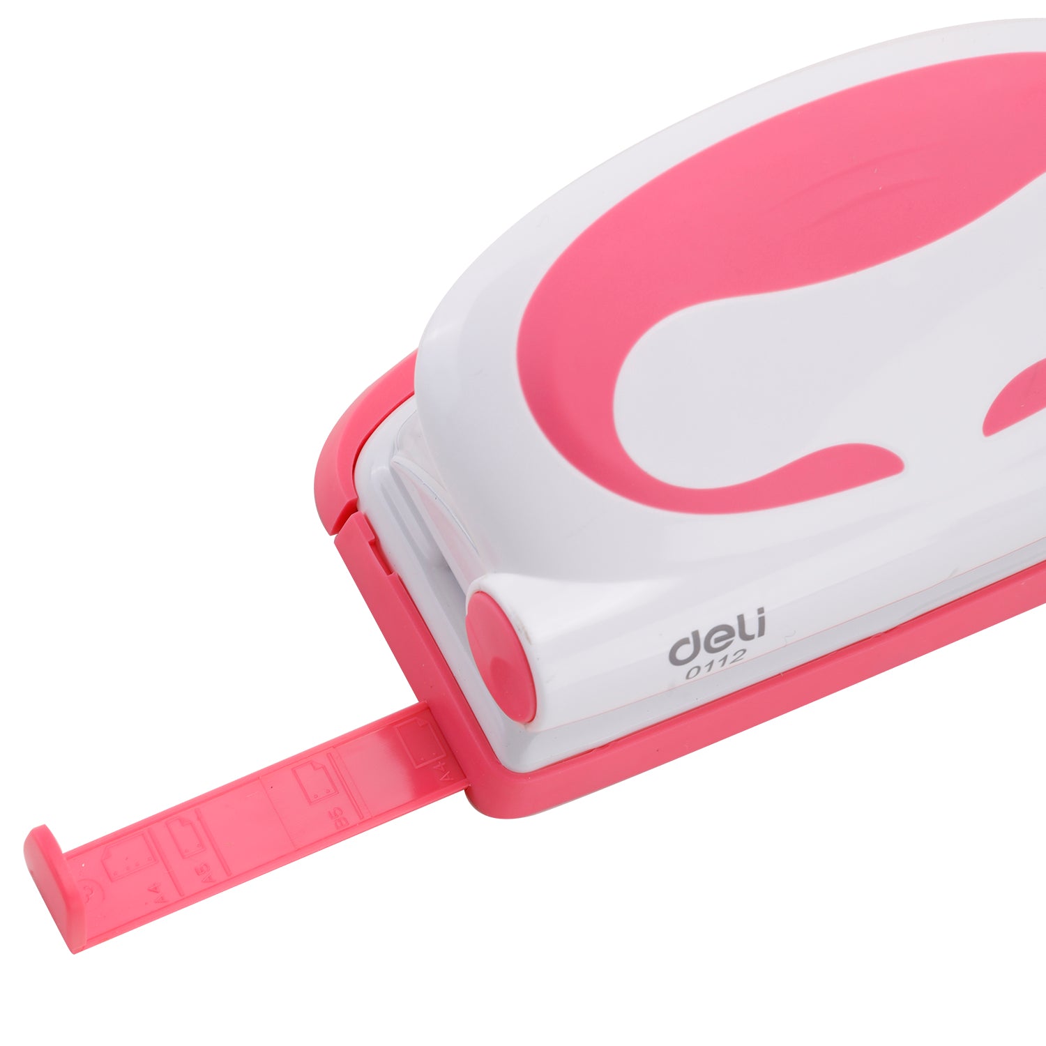 Deli E0112 10-Sheet Desktop Hole Punch 80mm 6mm