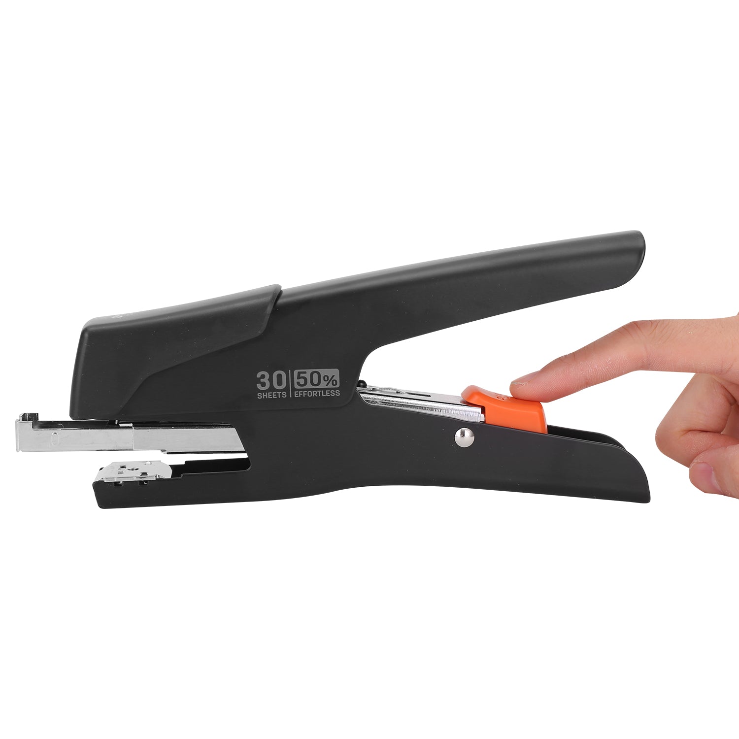 Deli E0358 Effortless Plier Stapler 30 Sheet Black
