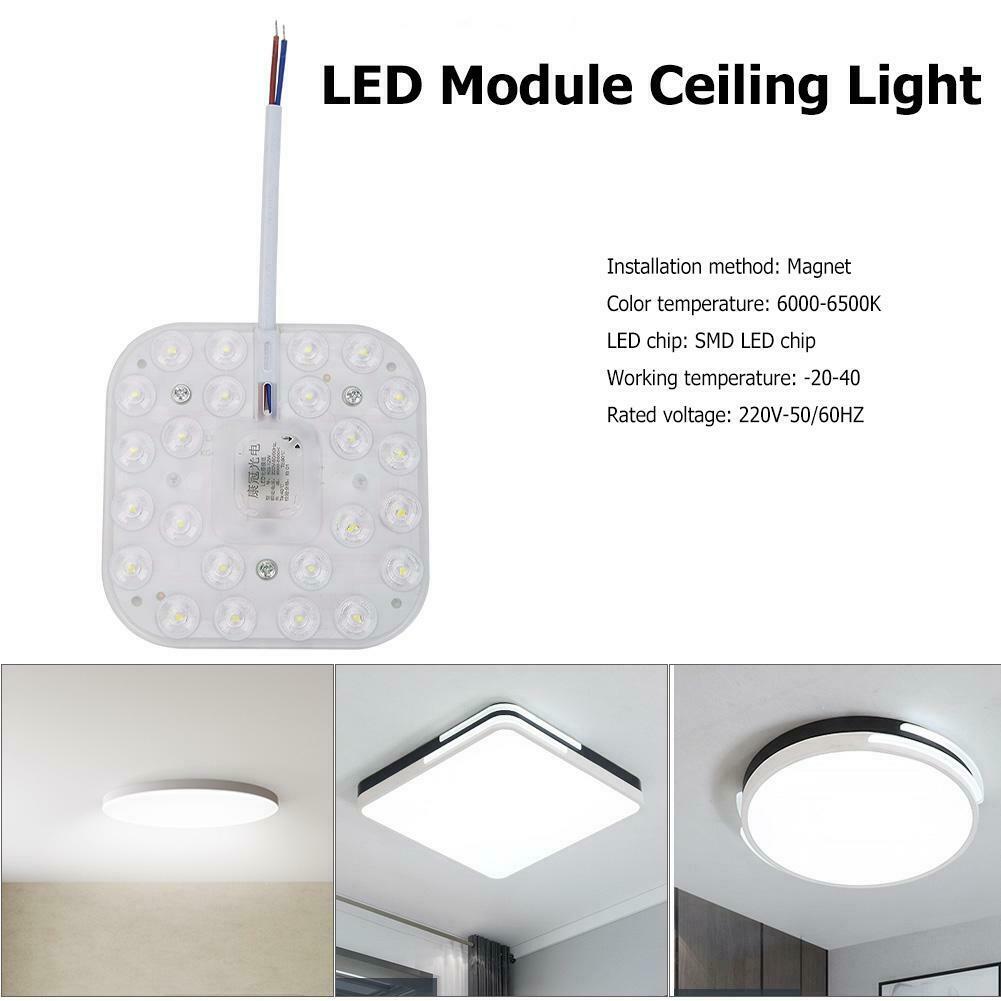 Ceiling Light LED Retrofit Panel Board 12W Cold White Magnetic