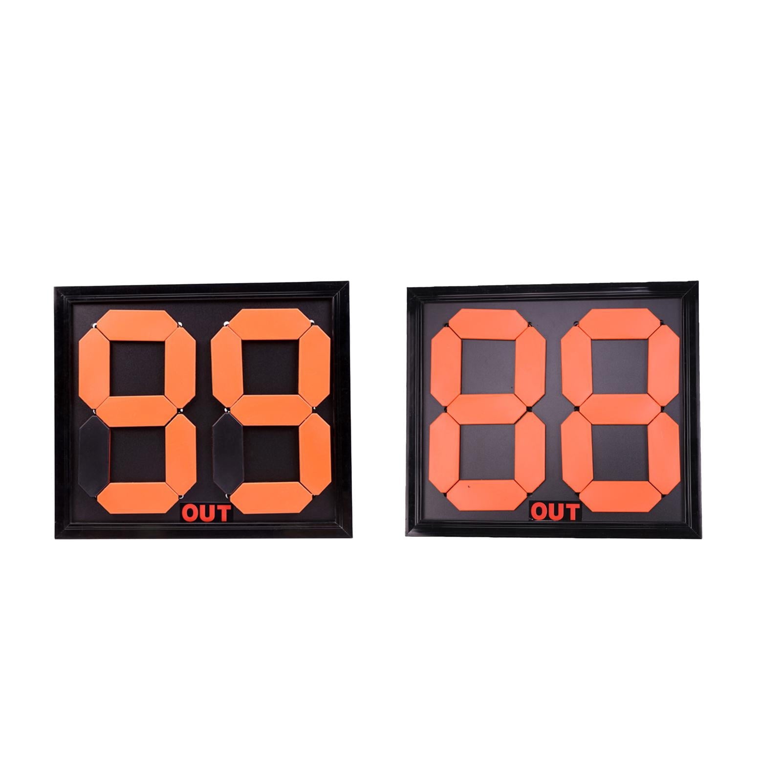 Zulema Football Referee Substitution Board 2-Pack 17x15-Inch
