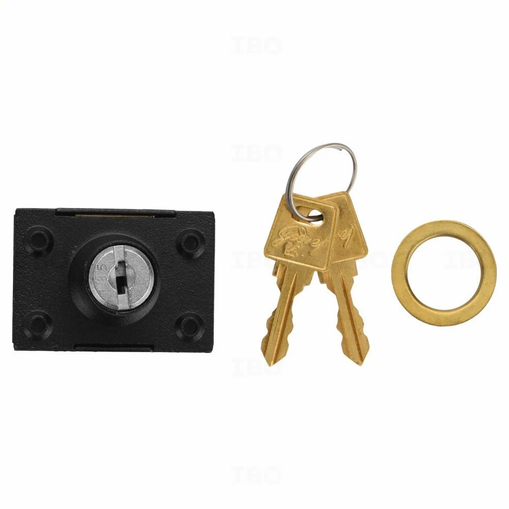 Godrej Multipurpose Cabinet Drawer Lock Mild Steel Silver